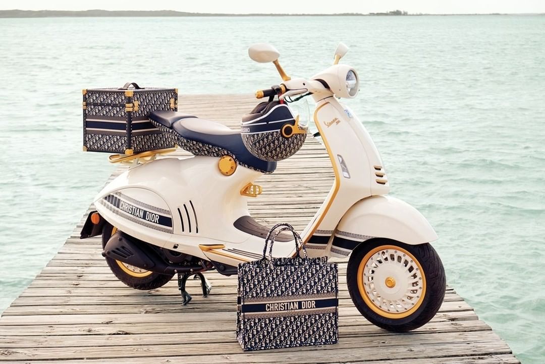 Dior и Vespa обединяват сили
